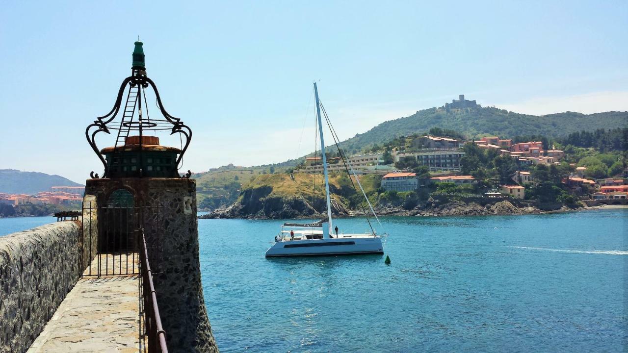 4Amb2 Villa De Caractere Avec Piscine Collective Collioure Bagian luar foto