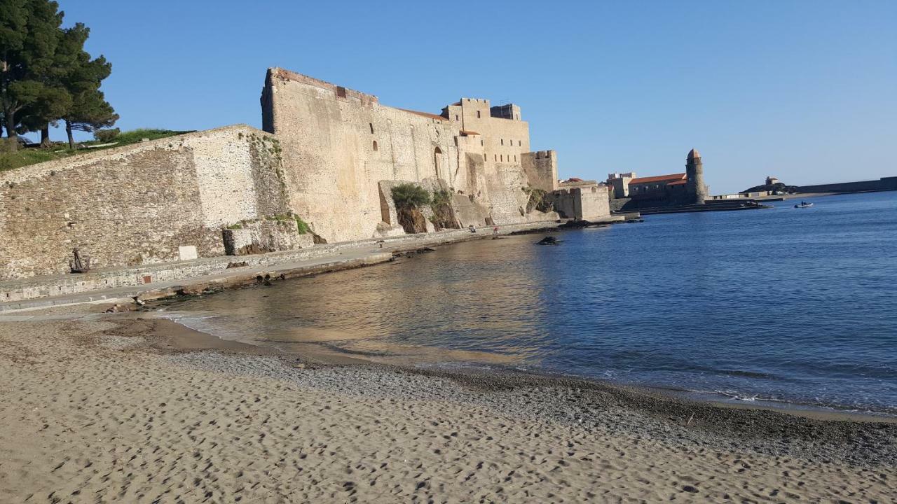 4Amb2 Villa De Caractere Avec Piscine Collective Collioure Bagian luar foto